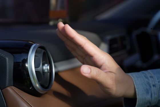 filling car air conditioning