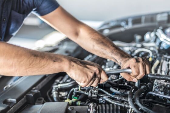 replacing the engine timing