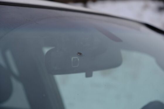 broken car window