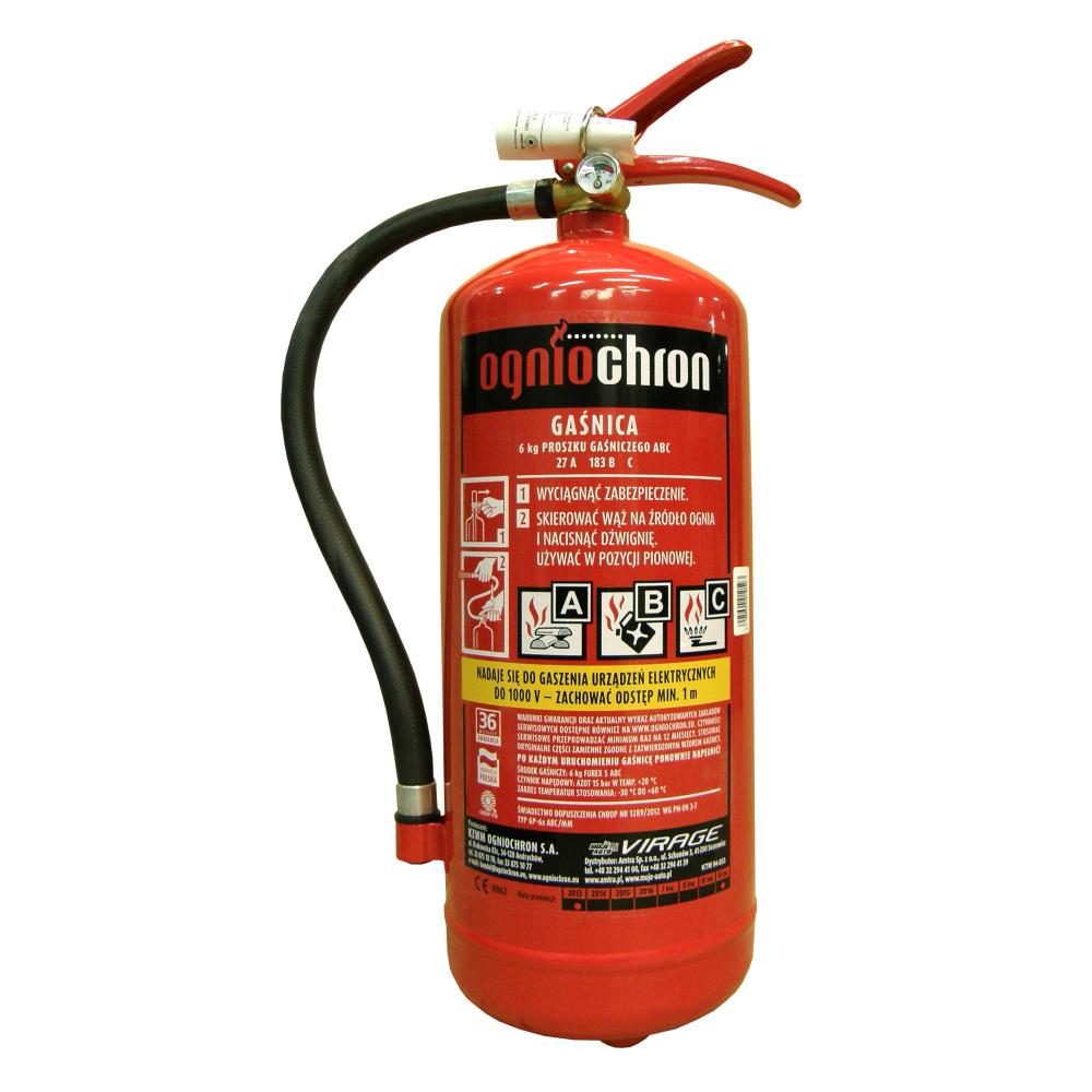 98-013 6KG ABC powder fire extinguisher