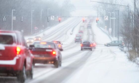 ASR system - cars on slippery roads in winter