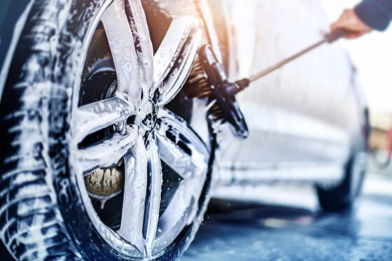 Cleaning the rims