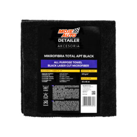 APT Black microfiber (All Purpose Towel) Moje Auto detailer