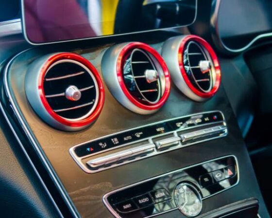 Car vents and air conditioning