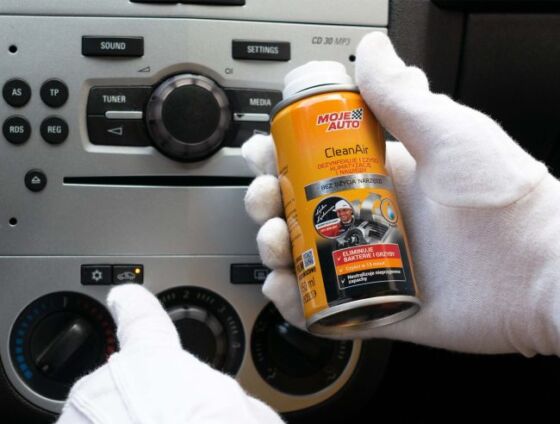Removing fungus from car air conditioning 