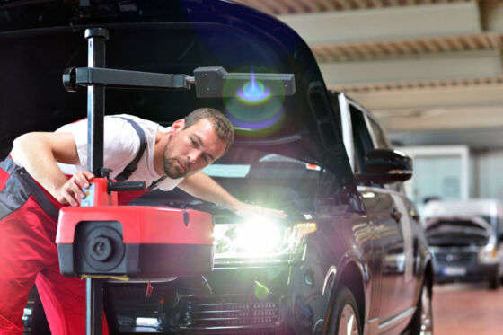 Car inspection - lighting