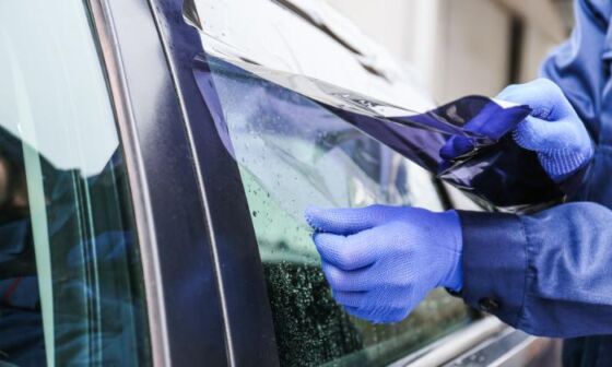Rear window tinting - window tinting