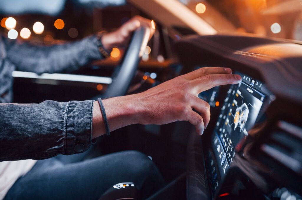 changing car settings from the driver's panel