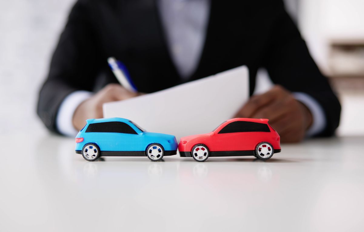 Toy cars before signing the contract