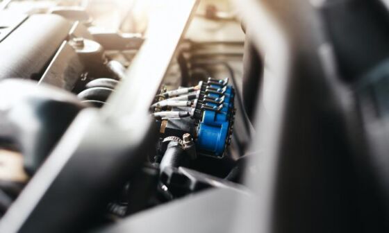 EGR valve under the hood