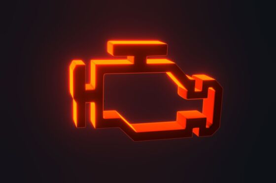 Check engine light