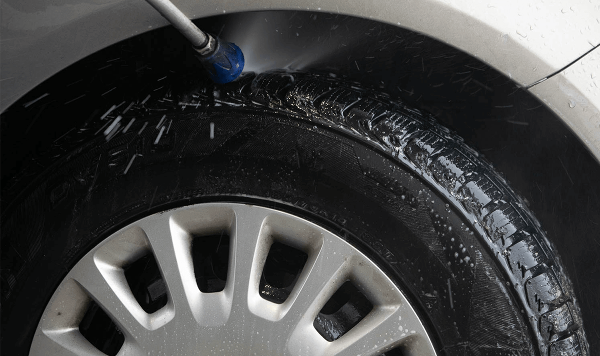 Washing your car in winter