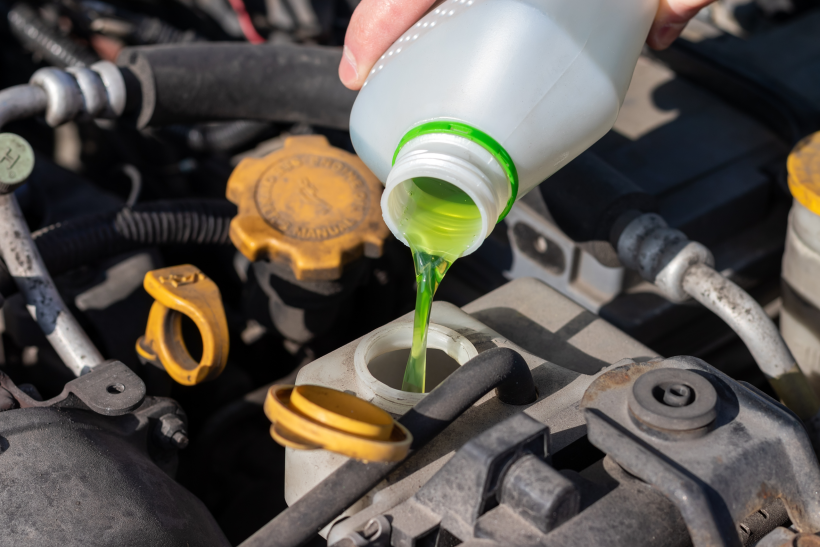 How to replace radiator fluid