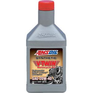 AMSOIL 20W-40 100 % syntetisk V-Twin motorsykkelolje